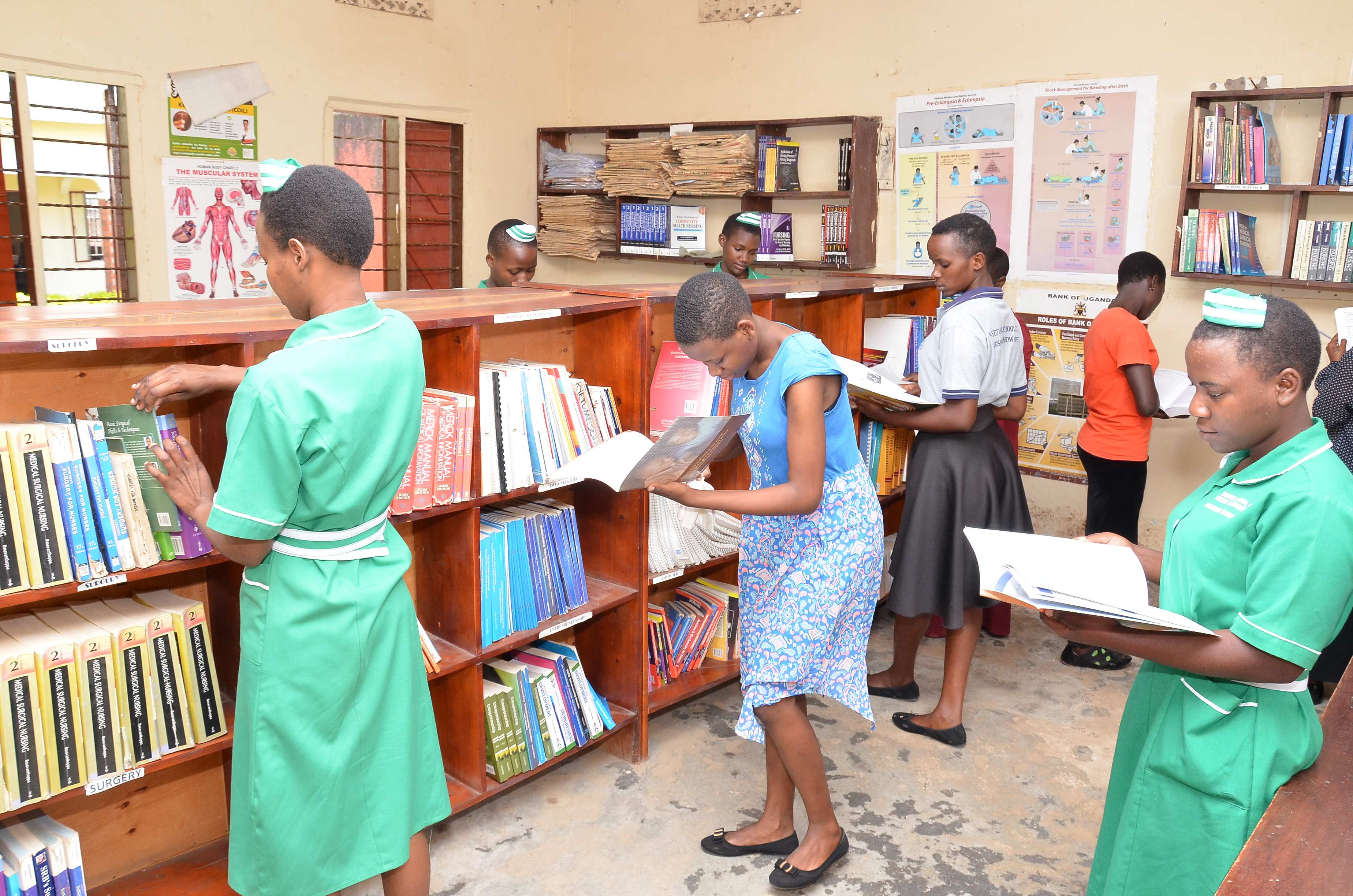 Aerial view of KSNM campus